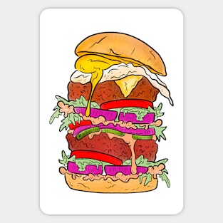 Big Burger Sticker